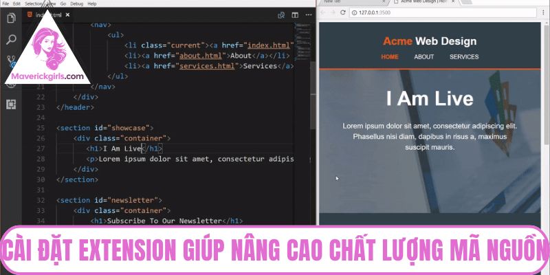 Cài đặt extension giúp nâng cao chất lượng mã nguồn