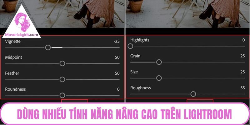 Dùng nhiều tính năng nâng cao trên Lightroom