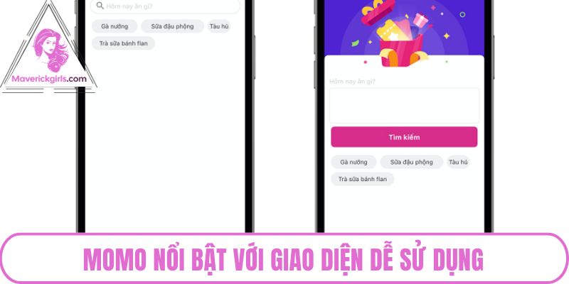 MoMo nổi bật với giao diện dễ sử dụng