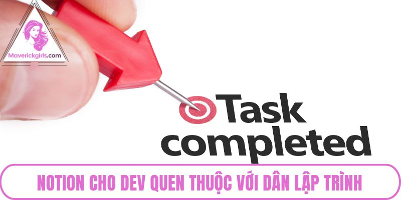 Notion cho dev quen thuộc với dân lập trình