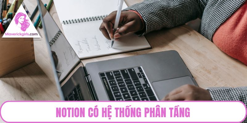 Notion có hệ thống phân tầng