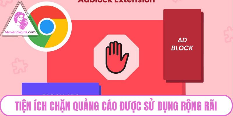 Tiện ích chặn quảng cáo được sử dụng rộng rãi