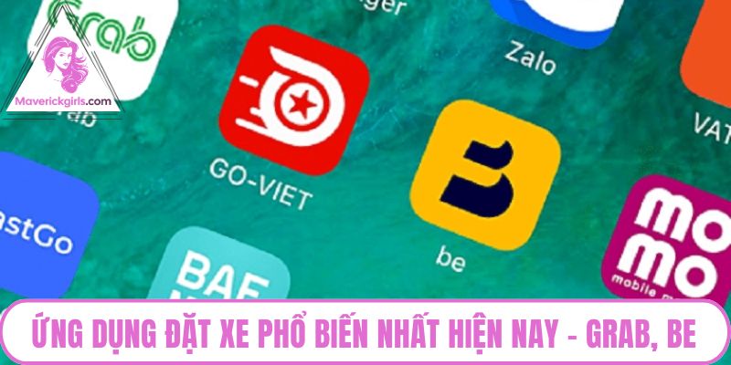Ứng dụng đặt xe phổ biến